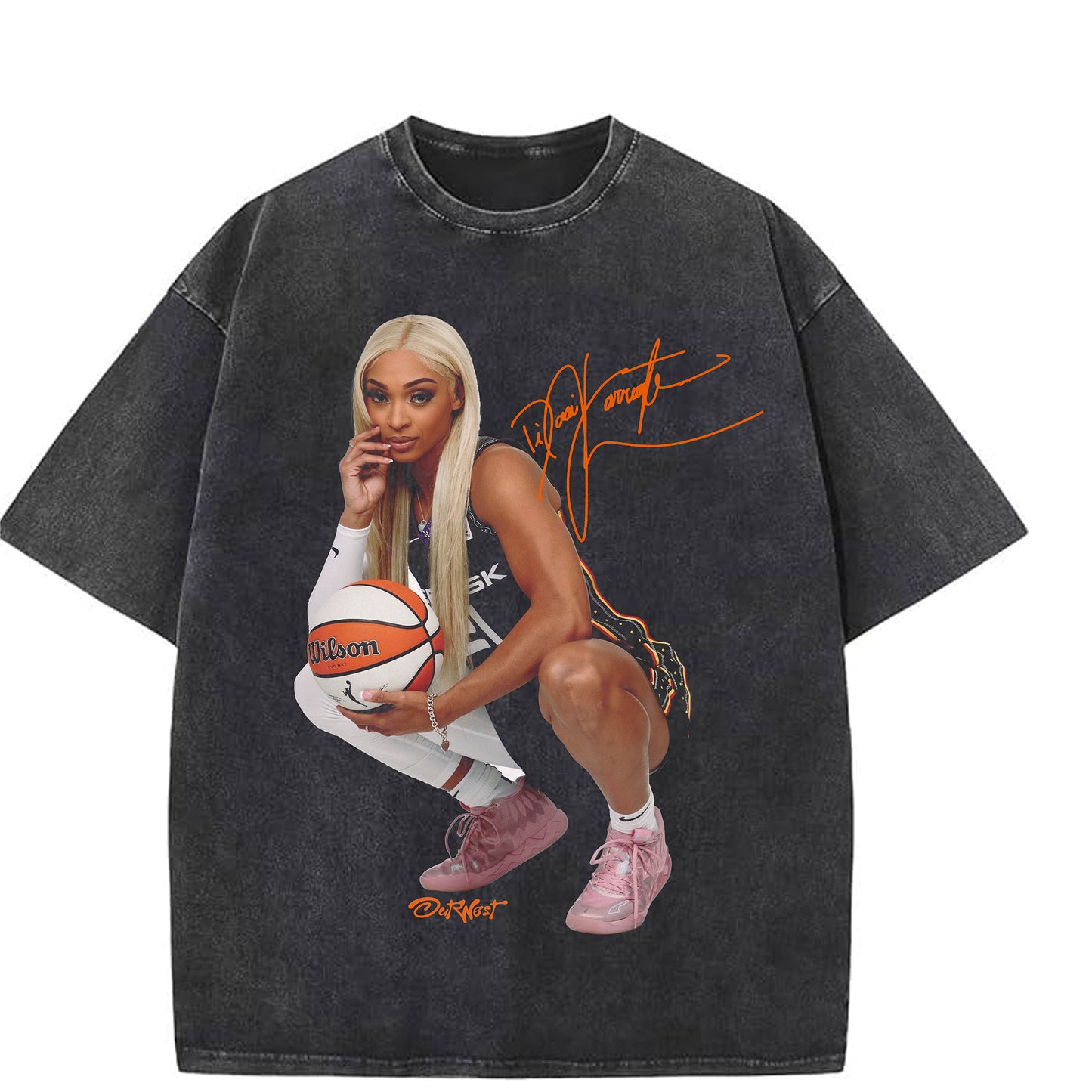 Dijonai Carrington Signature Graphic T